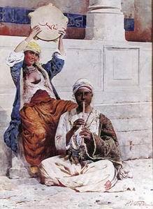 unknow artist Arab or Arabic people and life. Orientalism oil paintings  276 oil painting image